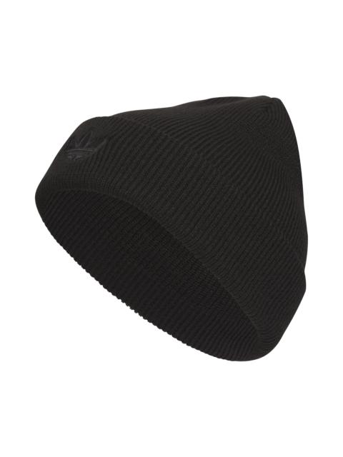 adidas adidas Trefoil Beanie in Black/Black at Nordstrom