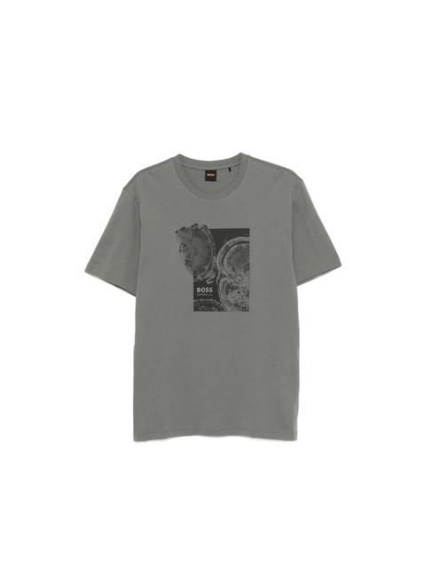 BOSS Boss Grey T-Shirts & Vests - T-Shirts Men