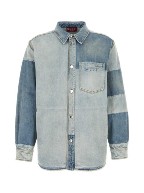 GUCCI Gucci Men Denim Shirt