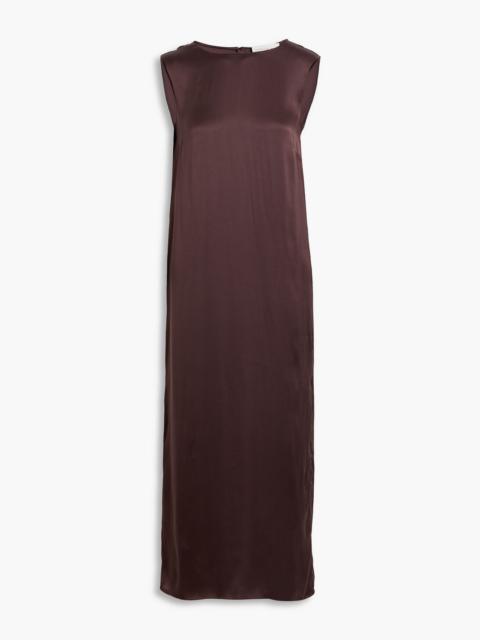 Other Designers Alessia washed-silk midi dress