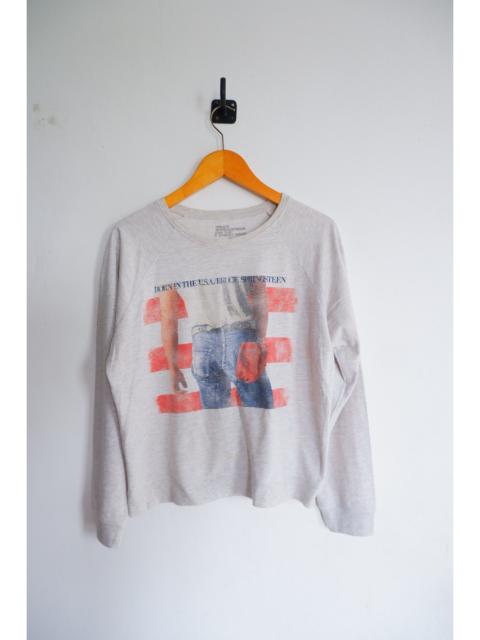 Other Designers Band Tees - Vintage 90s Bruce Springsteen Usa Flag Crewneck