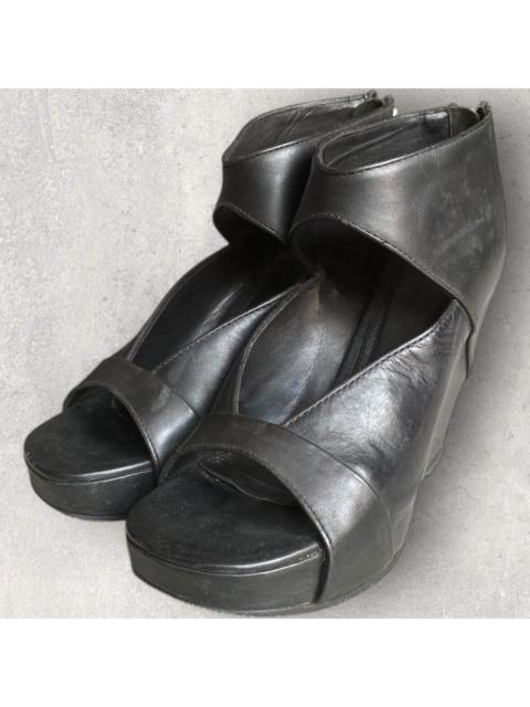 Rick Owens Slanted Wedge Heels