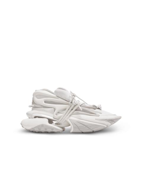 Balmain Neoprene and leather Unicorn low-top sneakers