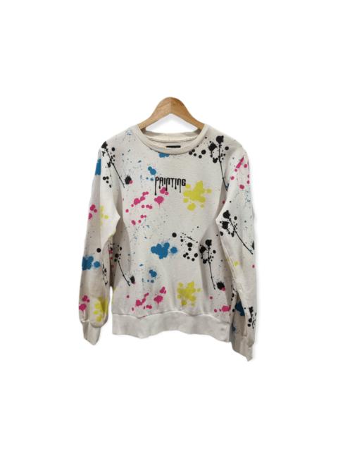 Other Designers Archival Clothing - Vintage painting sweatshirt multi colour