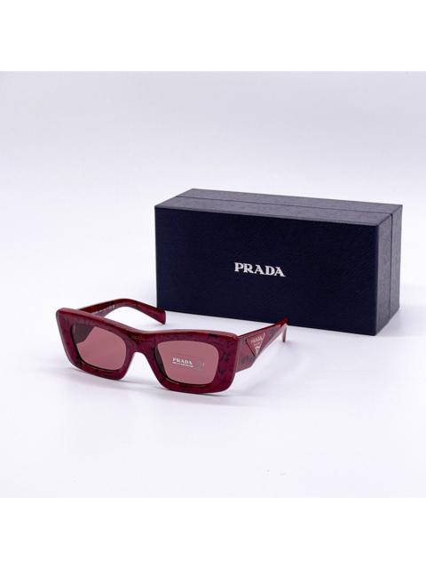 Prada NEW PRADA PR13ZS 15D08S CAT EYE SUNGLASSES PR13ZSF RED