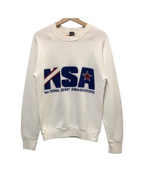 Other Designers Vintage 90s NSA National Spirit ambassador crewneck
