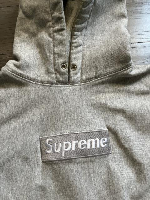 Supreme Supreme Box Logo hoodie Gray on Gray 2003