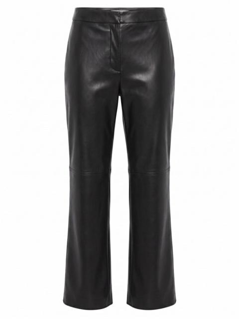 Max Mara Max Mara Women Maxmara `S Leather-Look Pants