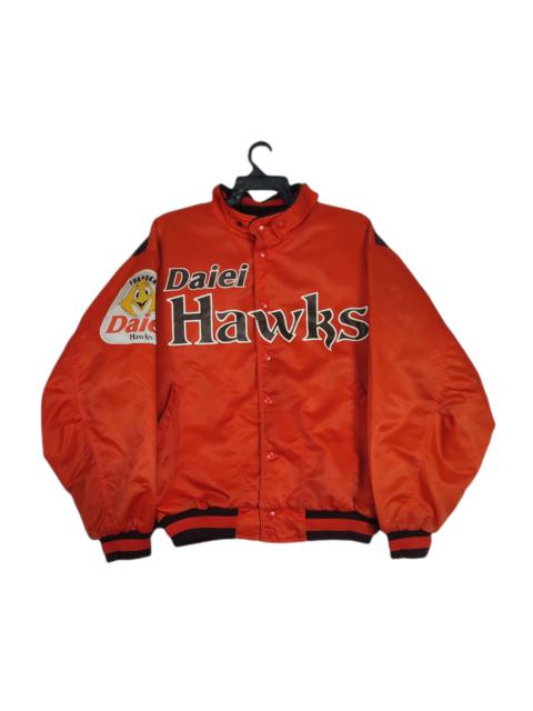 Asics Vintage Daiei Hawks Bomber Jacket