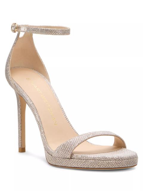 Stuart Weitzman Women's Nudist Platform High Heel Sandals