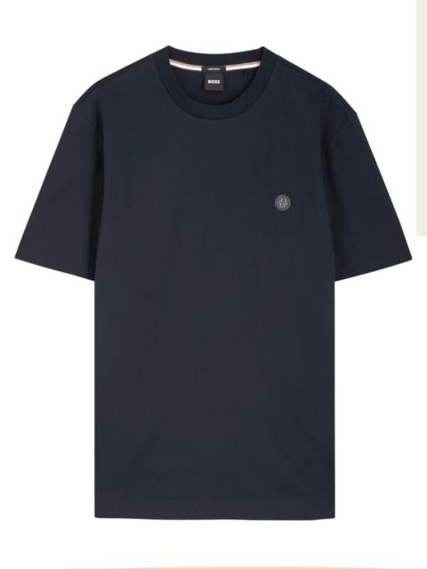 BOSS Boss Logo-appliqué Cotton T-shirt