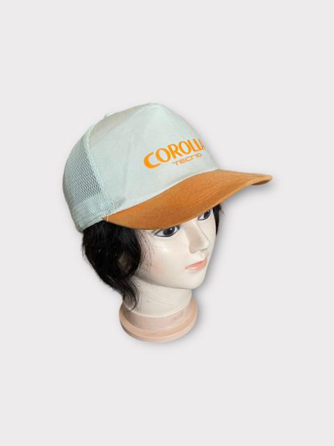 Other Designers Vintage - Vintage Corolla Techno Trucker Hat Big XL Size