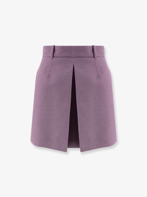 Dior Dior Women Boucle Virgin Wool Blend Skirt