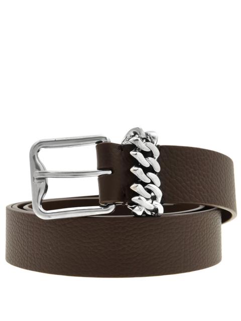 Burberry Burberry B Buckle Leather Belt