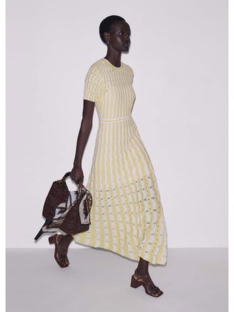 ME+EM Stripe Knit Maxi Dress