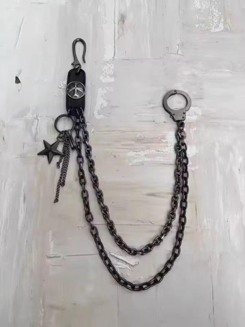 Other Designers Jewelry - Bilayer Stars Tassels Wallet Chain Retro Style