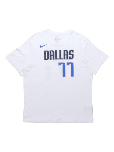 Nike Nike Dallas Mavericks DRI-FIT NBA TEE Men White BQ1525-109