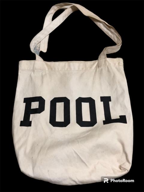 THE POOL AOYAMA BY HIROSHI FUJIWARA TOTE BAG 14.5x13