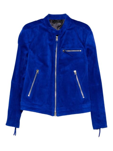 TOM FORD Tom Ford Zip-up Suede Jacket