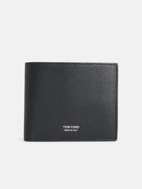 TOM FORD BLACK LEATHER WALLET