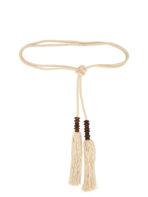 Balmain Rope & Wood Belt