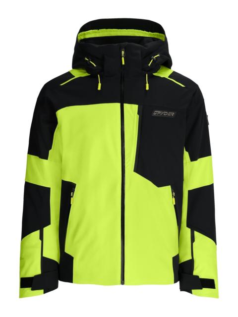 SPYDER Mens Leader Jacket - Lime