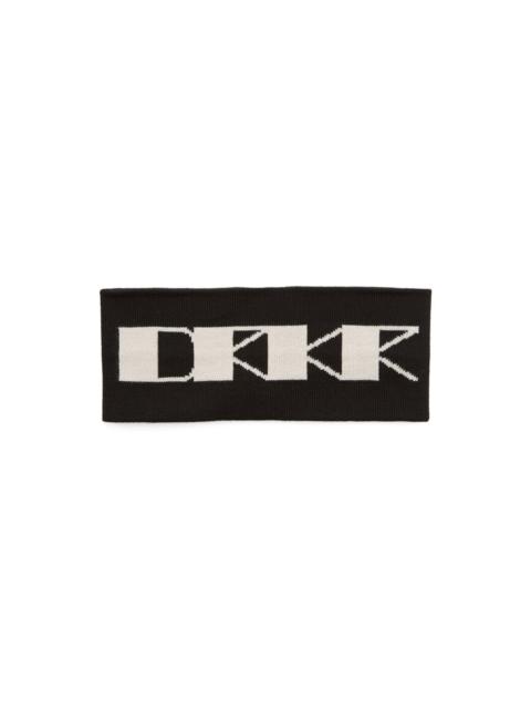 Rick Owens DRKSHDW HEADBAND (BLACK/PEARL)