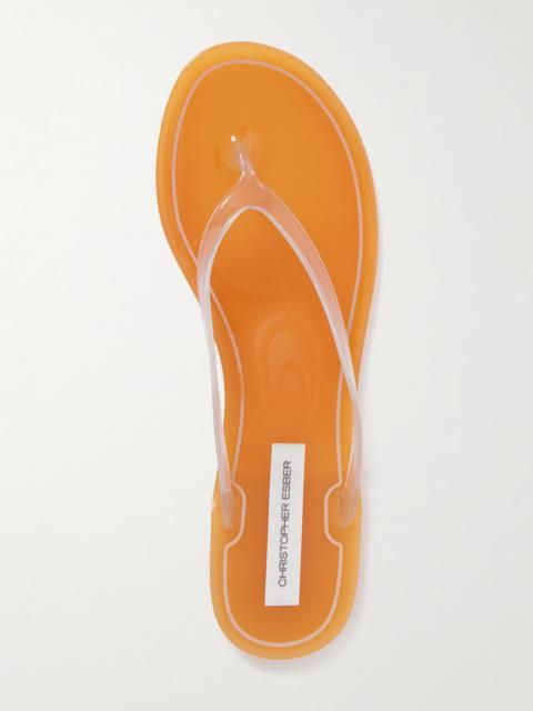 CHRISTOPHER ESBER Jo Pvc Flip Flops