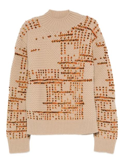 Dries Van Noten "Mauritius" Turtle Neck Sweater