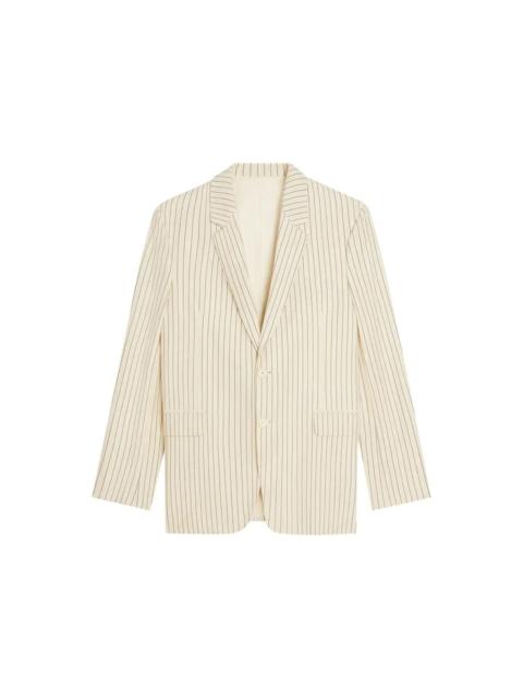 CELINE Celine Wool Striped Blazer Men