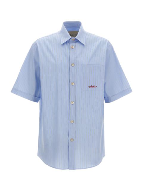 Valentino Valentino Garavani 'vlogo' Embroidery Shirt