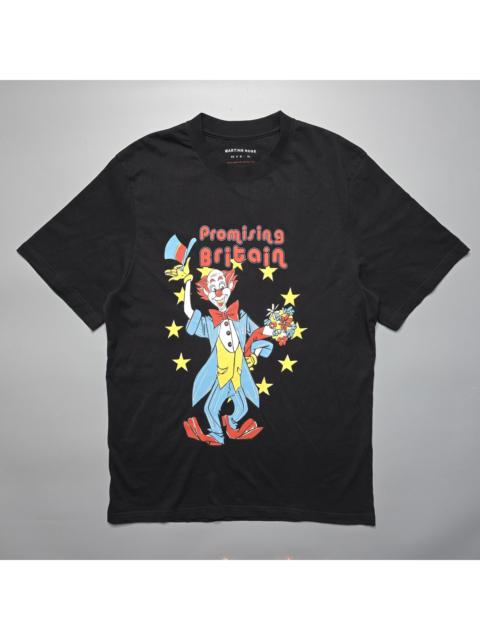 Martine Rose Martin Rose - Promising Britain Clown Art Print T-Shirt