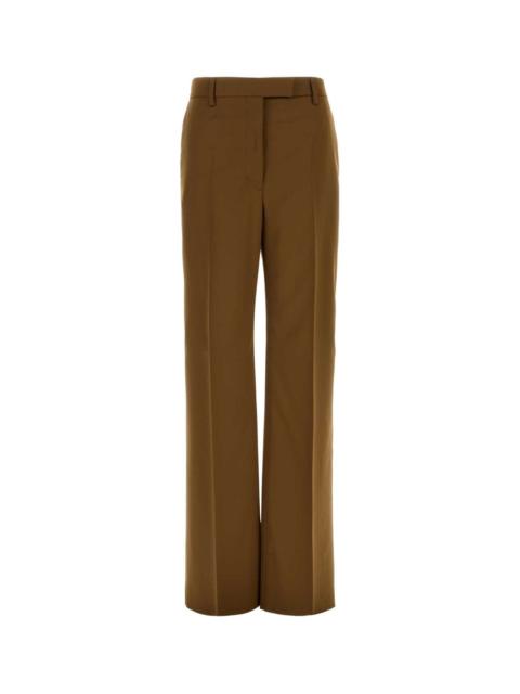 FERRAGAMO Salvatore Ferragamo Women Brown Wool Blend Pant