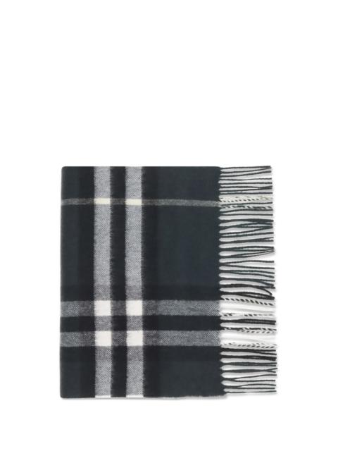 Burberry Burberry Cashmere Check Scarf Anchor Green