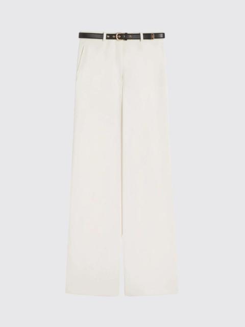 Max Mara Studio Max Mara Studio Women Polyester Trousers With Belt Max Mara Studio