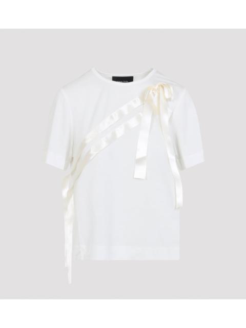 Simone Rocha Simone Rocha Bow Sash Easy T-Shirt