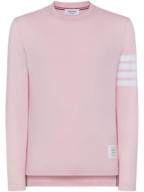 Thom Browne three-stripe long-sleeved T-shirt