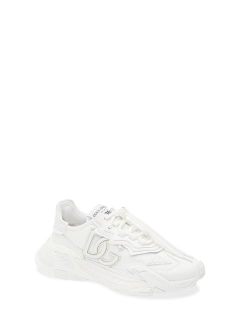Dolce & Gabbana Dolce&Gabbana Day Faster Sneaker in 89642 Bianco/Bianco at Nordstrom