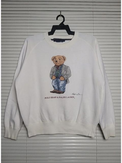 Polo Ralph Lauren VINTAGE 90s POLO BEAR RALPH LAUREN PULLOVER SWEATSHIRT