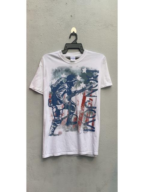 Other Designers Tour Tee - Vintage Bon Jovi Tour 2013 America Flag Tee
