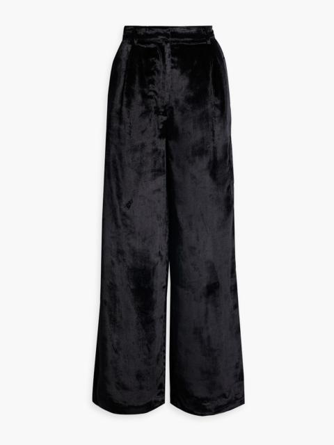 Loulou de Saison Luli velvet cargo pants