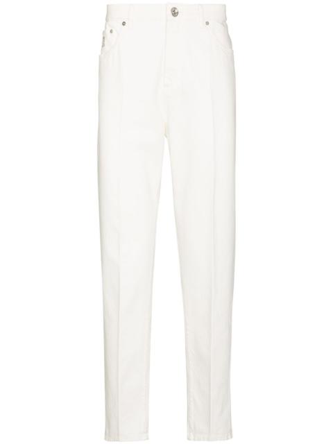 Brunello Cucinelli dyed-effect trousers