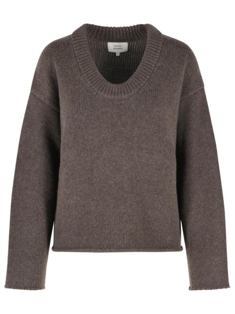 Loulou de Saison Loulou De Saison DERRY Brown Cashmere Sweater
