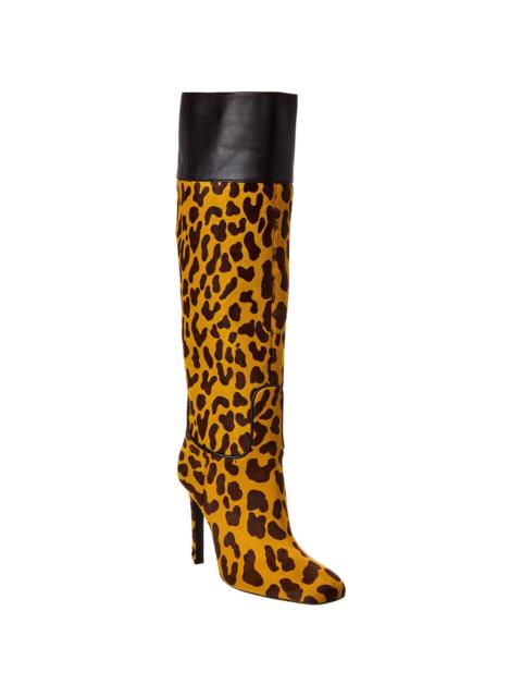 Roger Vivier Roger Vivier Haircalf & Leather Knee-High Boot