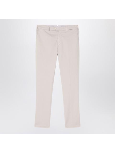 Brunello Cucinelli Greige cotton regular pants