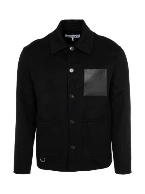Loewe Wool and cashmere workwear jacket