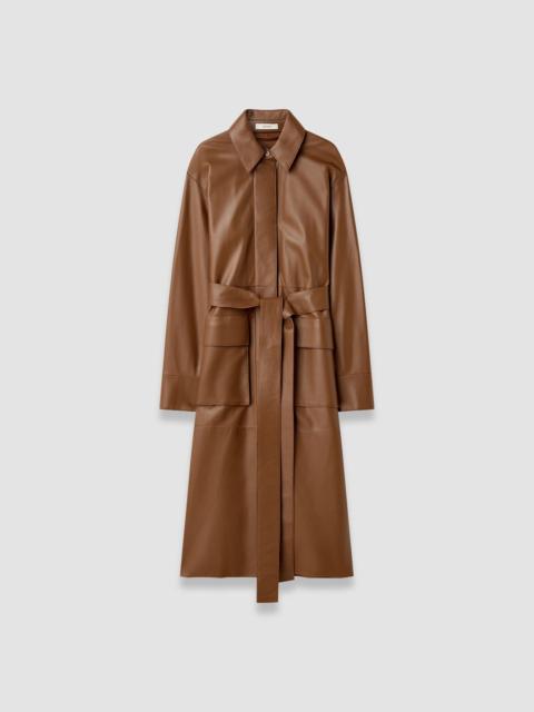 JOSEPH Okabe Soft Nappa Leather Coat