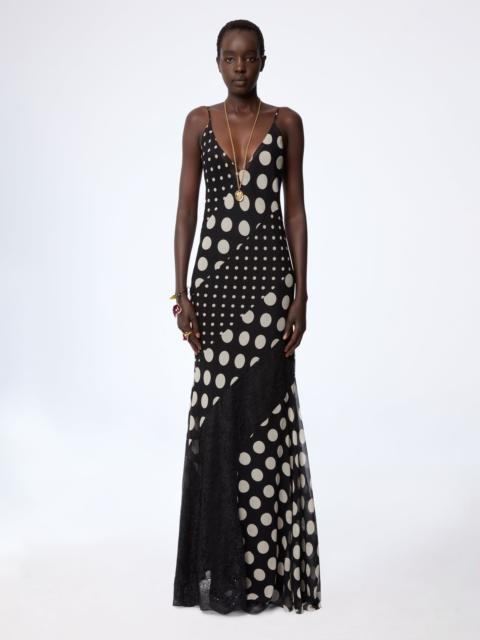 NINA RICCI Polka Dot Silk Dress