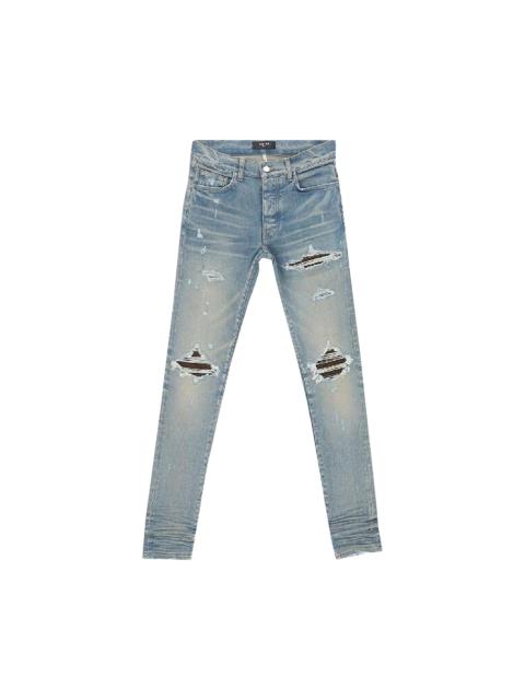 AMIRI Amiri MX1 Leather Jean 'Indigo'