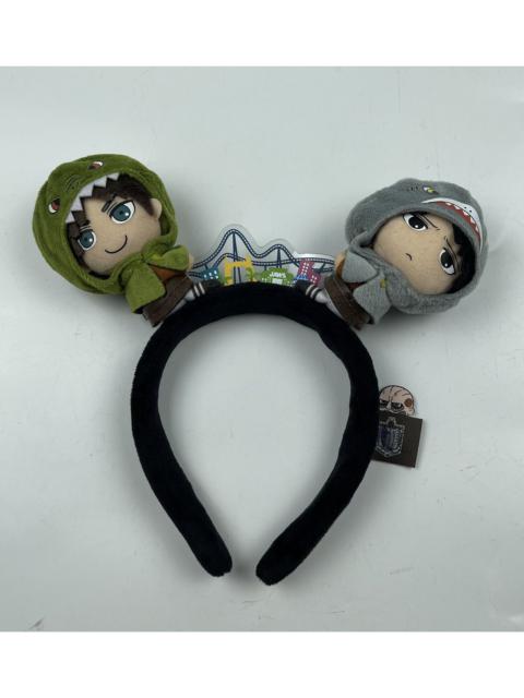 Other Designers Anime × Japanese Brand × Universal Studios - jaws X attack on titan head scarf tc18
